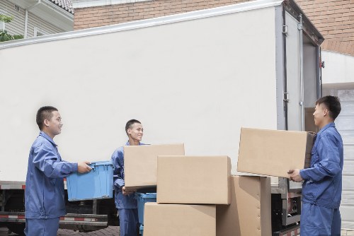 Moving boxes and furniture stored safely in St John’s Wood