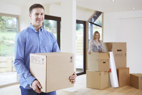 Removal team planning a local move in Stjohnswood