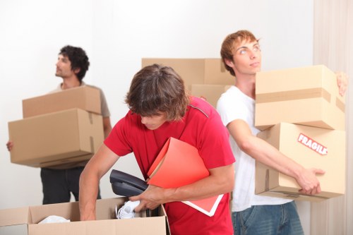 Organised business storage space for stock and office items in Stjohnswood