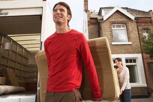 Free storage quote details for a period property move in St Johns Wood