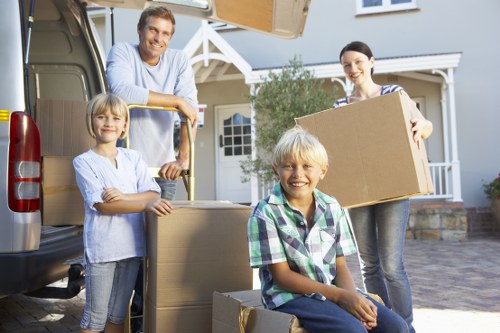 Business relocation and storage support in Stjohnswood office move