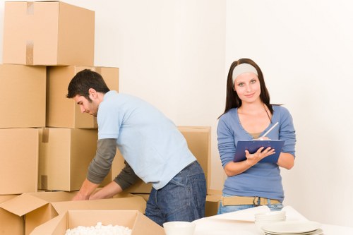 Local moving service operating in Stjohnswood residential streets
